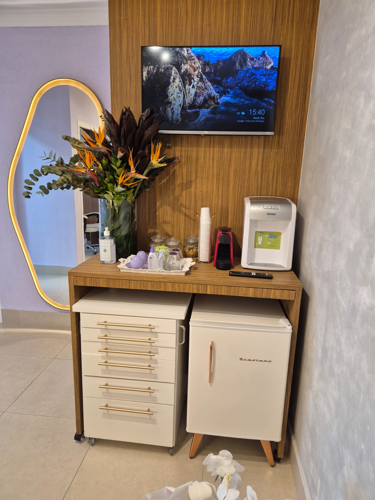 Ambiente Acolhedor & Sofisticado
